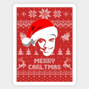 Carlton Merry Carltmas Sticker